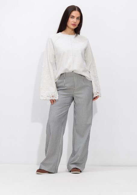 Graue OBJECT Weite Hose OBJLISA WIDE PANT - large