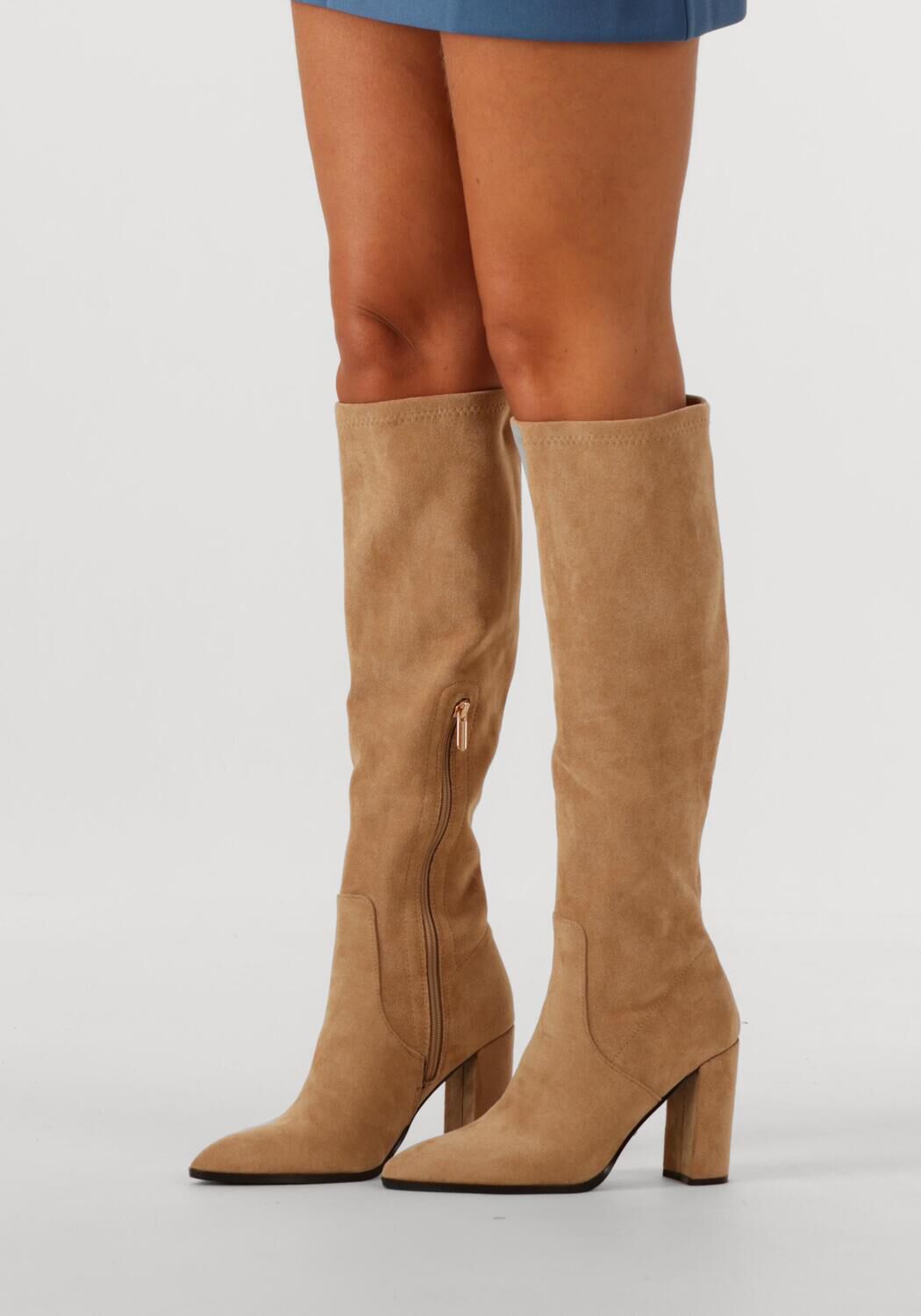 Camelfarbene MARLOU Hohe Stiefel C0765 - large