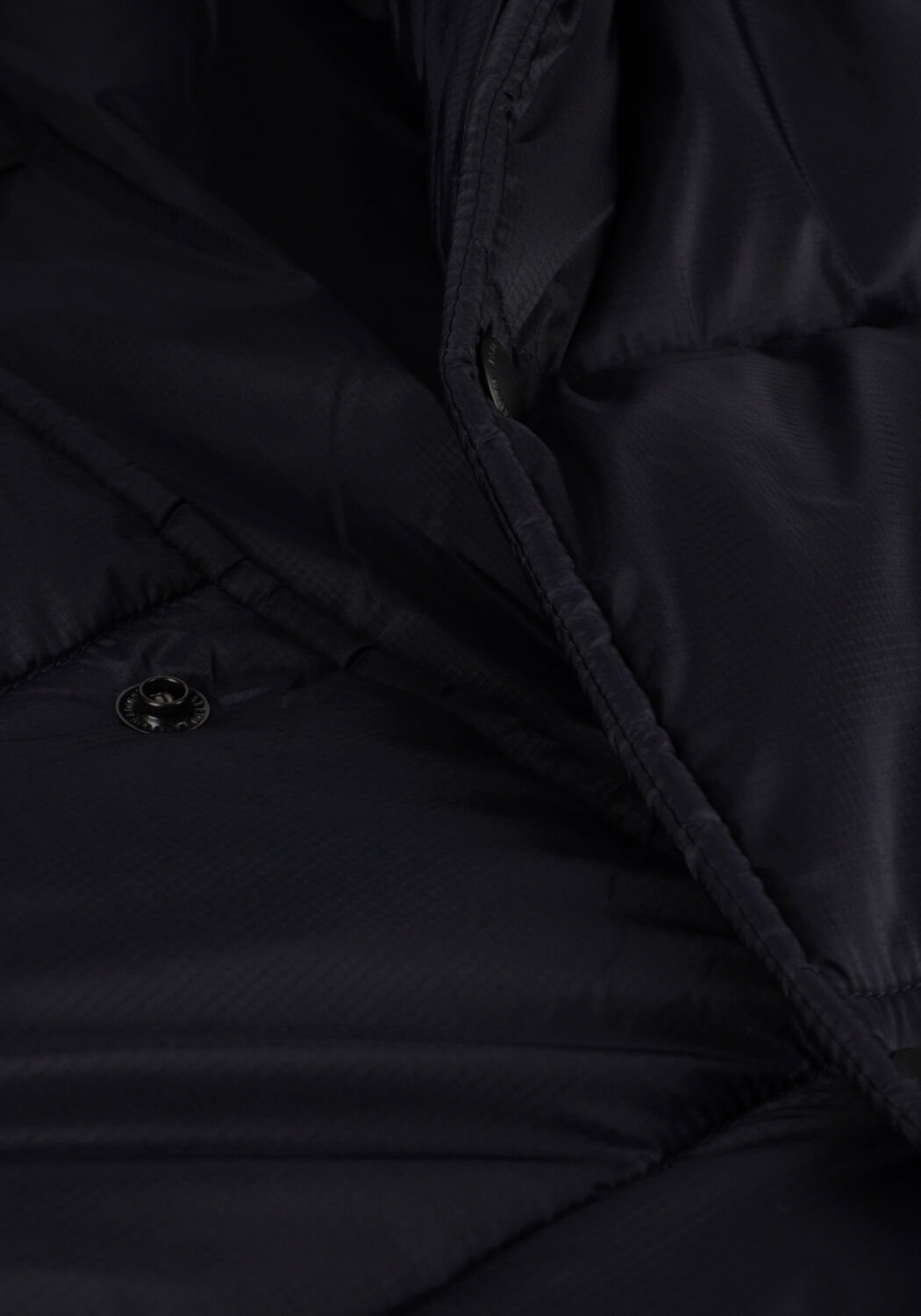 Dunkelblau PS PAUL SMITH Wattierte Jack MENS FIBRE DOWN HOODED PUFFER - large