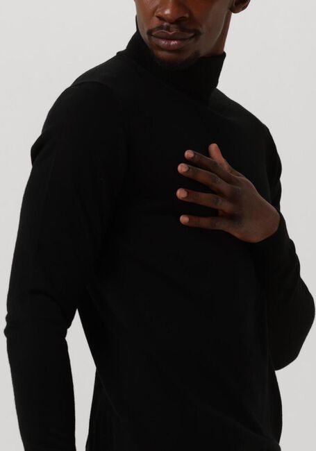Schwarze PROFUOMO Rollkragenpullover PULLOVER ROLL NECK - large