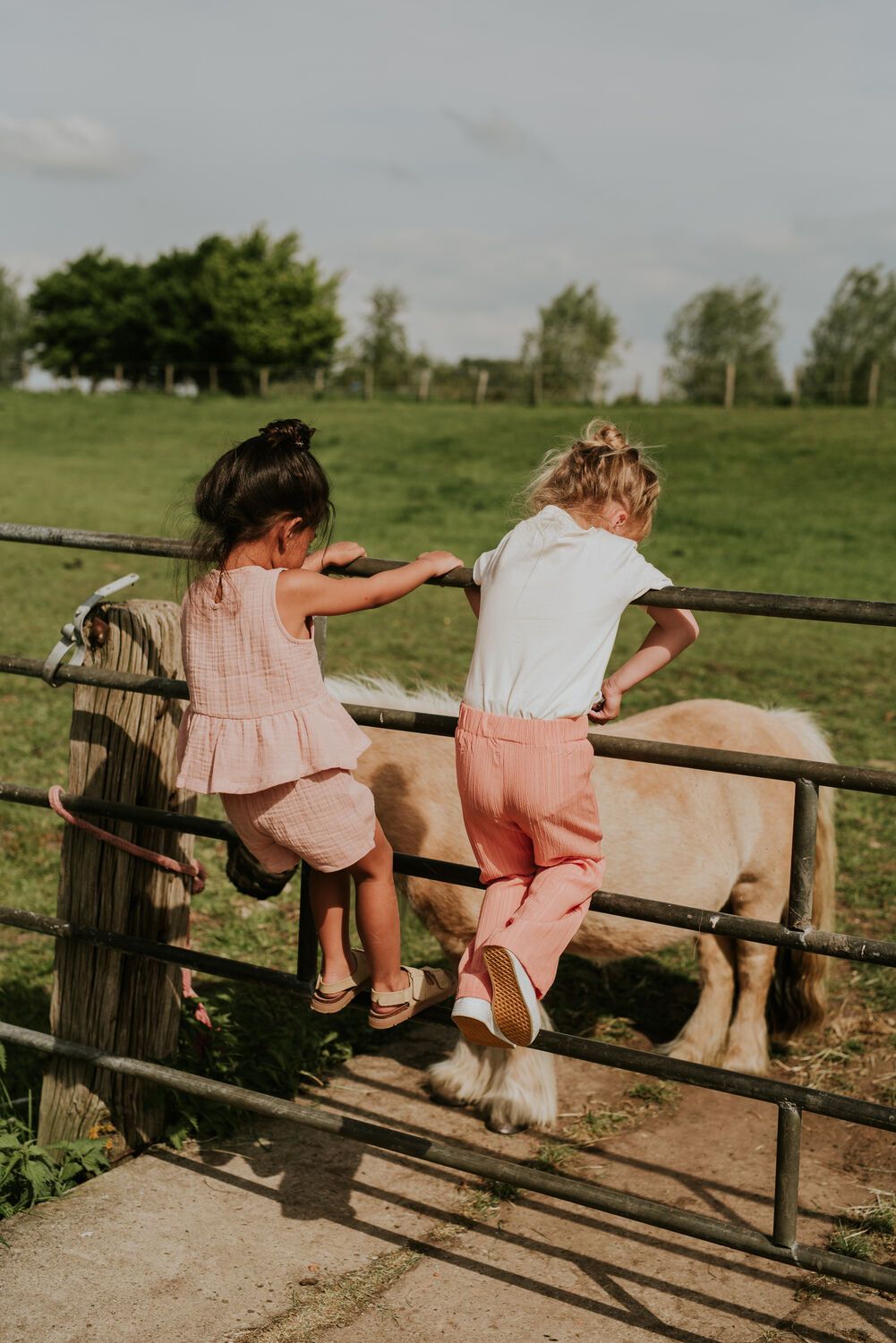 Orangene KOKO NOKO Weite Hose N58921 - large