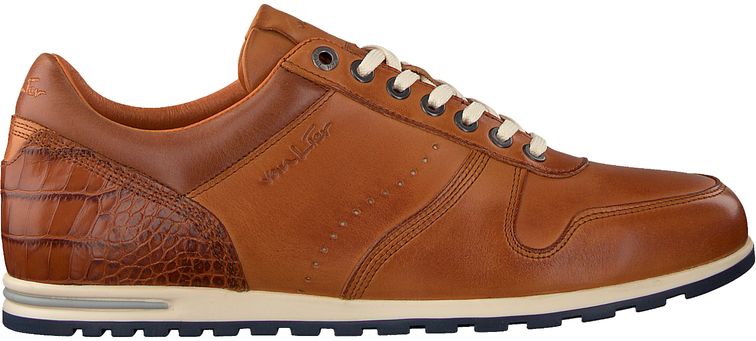 Cognacfarbene VAN LIER Sneaker low 2017212 | Omoda