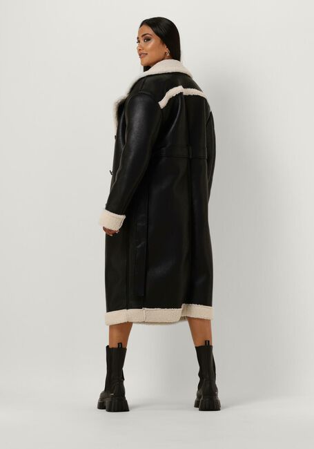 Schwarze FREEBIRD Fake-Fur-Jack WV-PU-FAKE-FUR-PES-23-2 - large