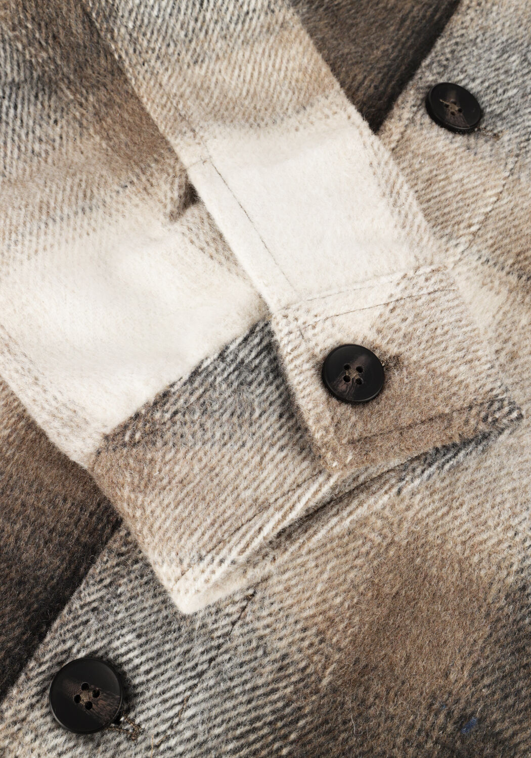 Graue DSTREZZED Jack KEY CHECK JACKET - large