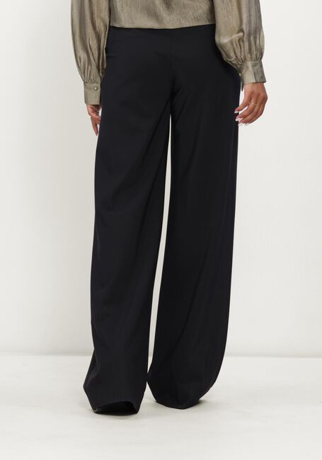 Schwarze STUDIO ANNELOES Weite Hose Lexie LONG bonded trousers - large