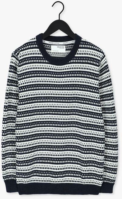 Nicht-gerade weiss SELECTED HOMME Pullover SLHALFIE LS KNIT CREW W CAMP - large