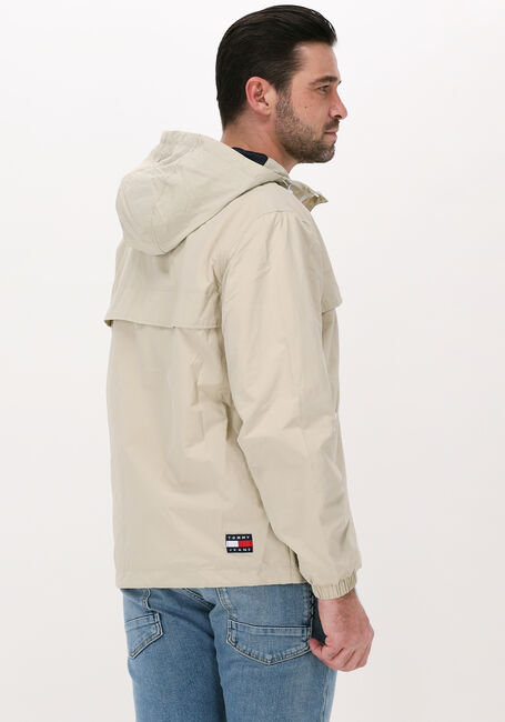 Beige TOMMY JEANS Jack TJM CHICAGO WINDBREAKER - large