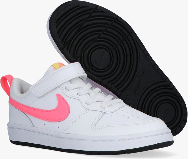 Weiße NIKE Sneaker low COURT BOROUGH LOW 2 (PS) - large