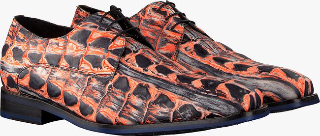 Orangene FLORIS VAN BOMMEL Business Schuhe 18204 - large