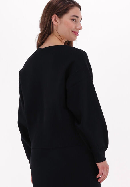 Schwarze GESTUZ Pullover TALLIGZ SHORT PULLOVER 5938 - large