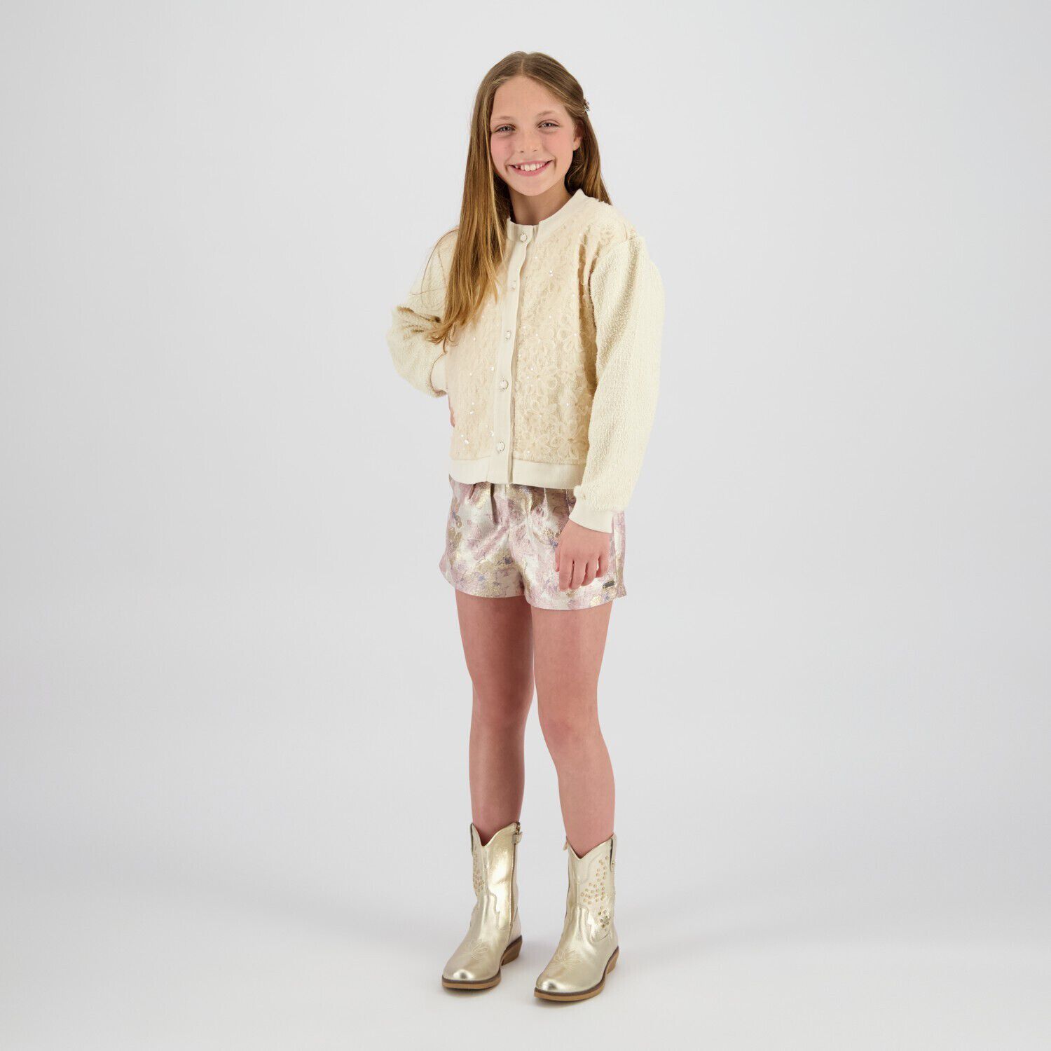 Hell-Pink VINGINO Kurze Hose RINA - large