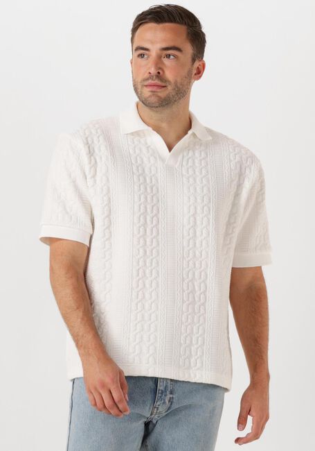 Weiße DRYKORN Polo-Shirt ACAYO 525034 - large