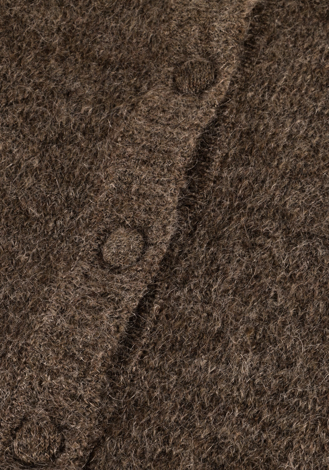 Braune MSCH COPENHAGEN Strickjacke MAIMEE MOHAIR CARDIGAN - large