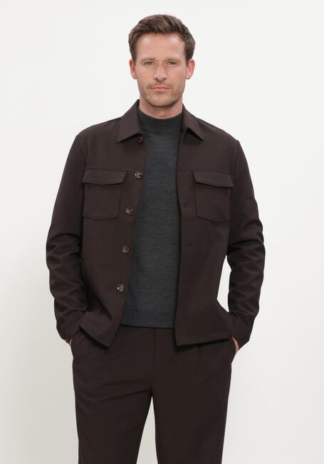 Braune STEFANO LAURAN Overshirts SL-CALVIN - large