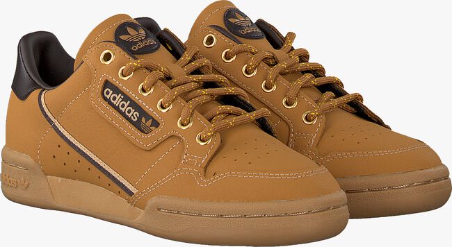 Camelfarbene ADIDAS Sneaker low CONTINENTAL 80 J - large