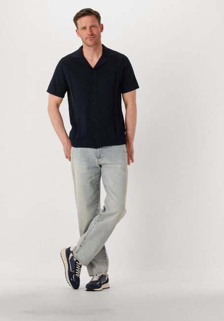 Dunkelblau SAINT STEVE Casual-Oberhemd STEFAN - large