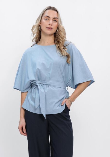 Blaue MOS MOSH Blusen MMRIKAS ROY BLOUSE - large