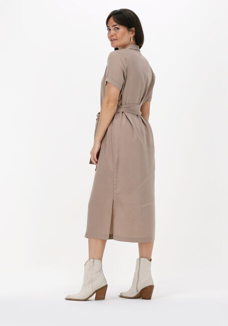Beige OBJECT Midikleid OBJTILDA ISABELLA S/S DRESS NO - large