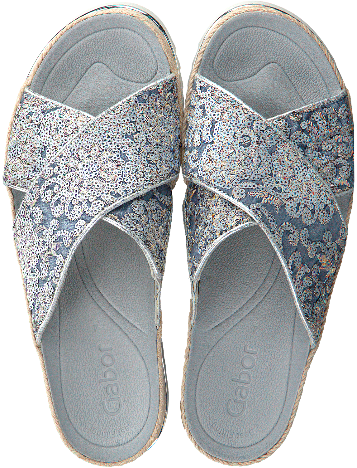 Blaue GABOR Pantolette 722.2 | Omoda Blaue GABOR Pantolette 722.2 | Omoda