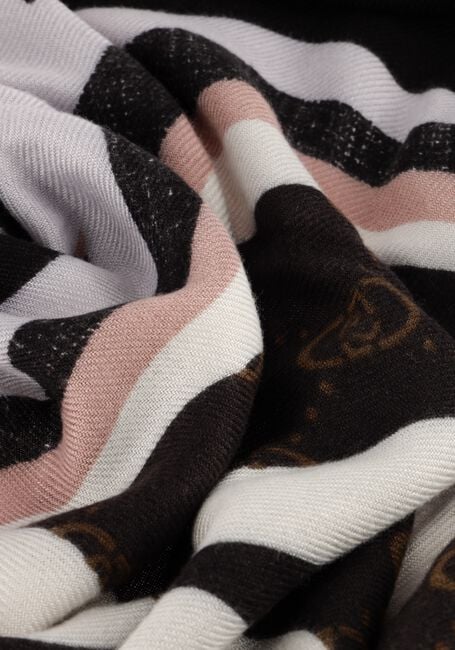 Schwarze LIU JO Schal STOLA PORTAL LOGO Schwarze LIU JO Schal STOLA PORTAL LOGO - large