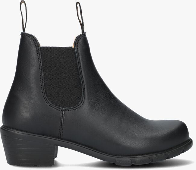 Schwarze BLUNDSTONE Chelsea Boots WOMEN'S HEEL - large
