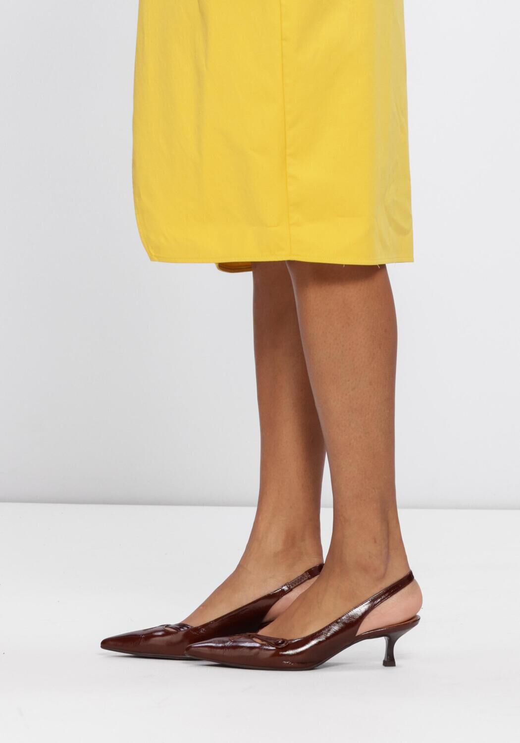 Braune BILLI BI Slingbacks A9414 - large