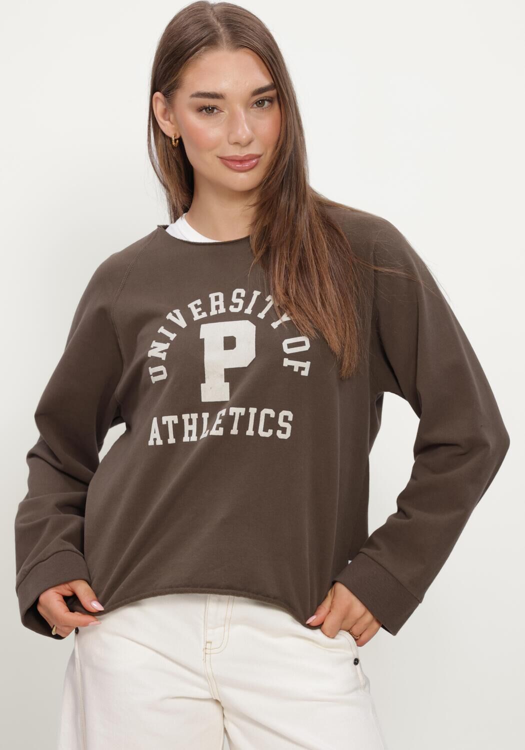 Braune PENN & INK Sweatshirt W26F1926 - large