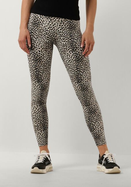 Braune DEBLON SPORTS Legging CLASSIC LEGGINGS HIGH WAISTBAND - large