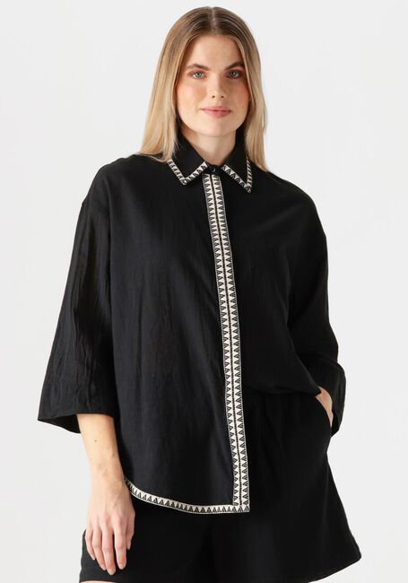 Schwarze DEVOTION Blusen GAIA - large