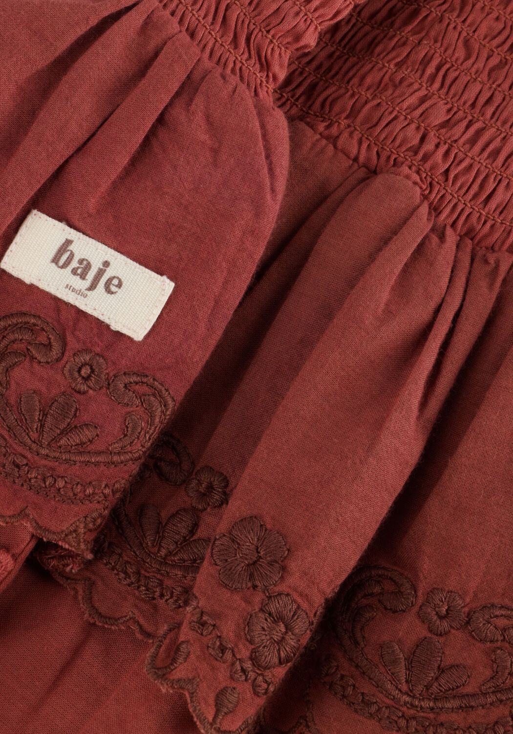 Bordeaux BAJE STUDIO Minirock PAIGE - large