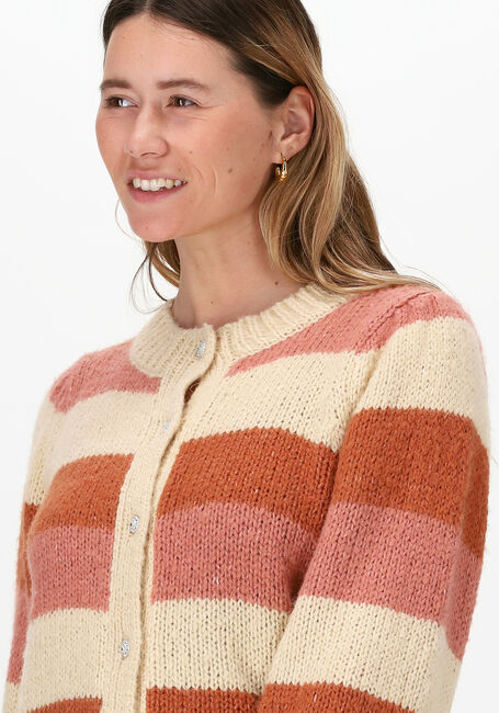 Braune LOLLYS LAUNDRY Strickjacke PIPPA CARDIGAN - large