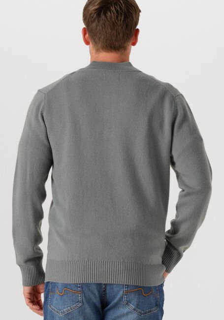 Graue STEFANO LAURAN Pullover HALF ZIP - large