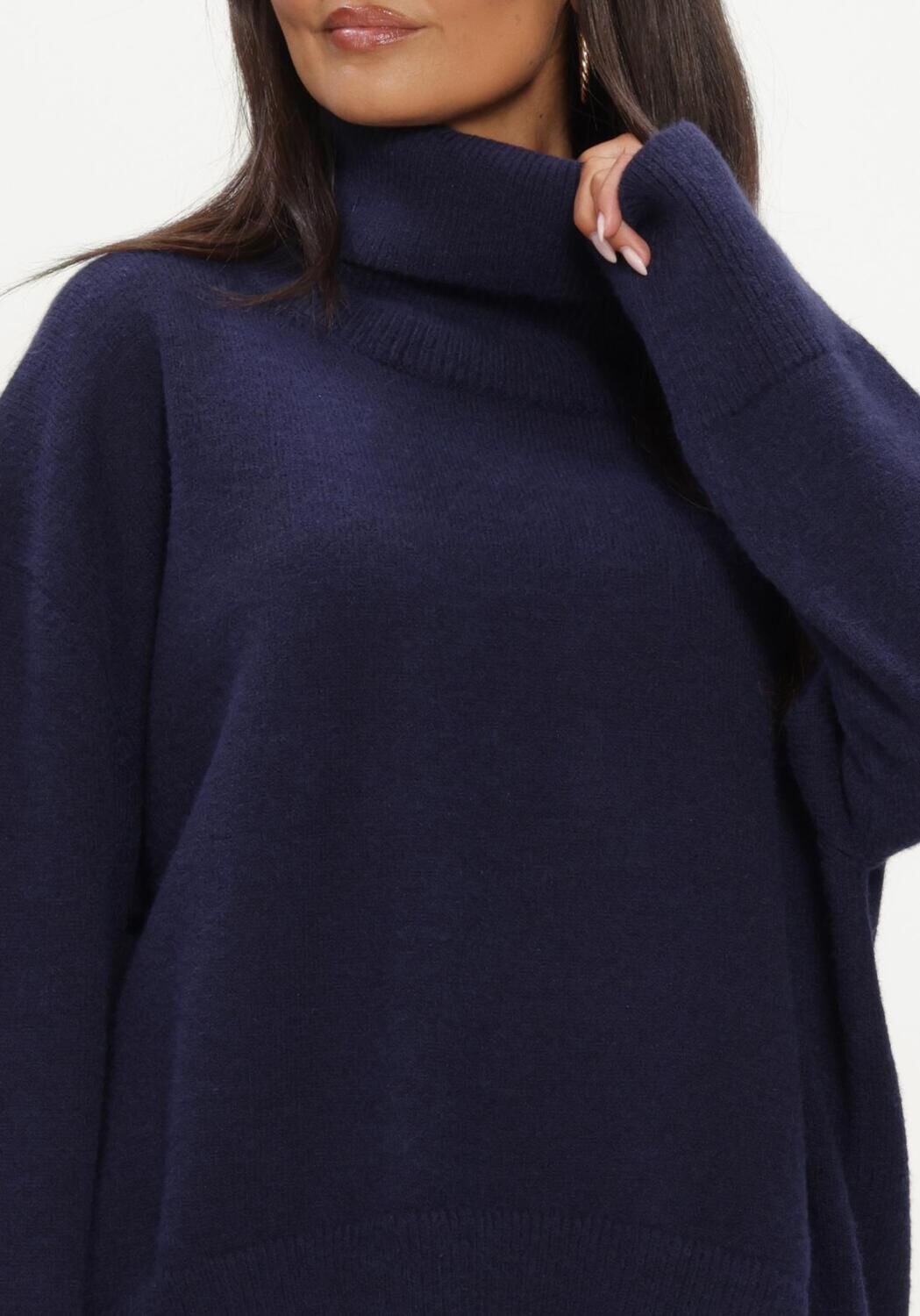 Dunkelblau BOII STUDIOS Pullover OLGA - large