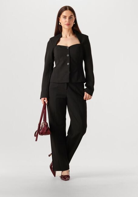 Schwarze Y.A.S. Strickjacke YASFAVO 7/8 BLAZER TOP - large