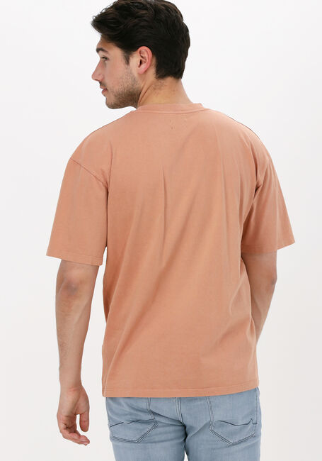 Orangene EDWIN T-shirt KISSU CHEST NATURAL TS - large