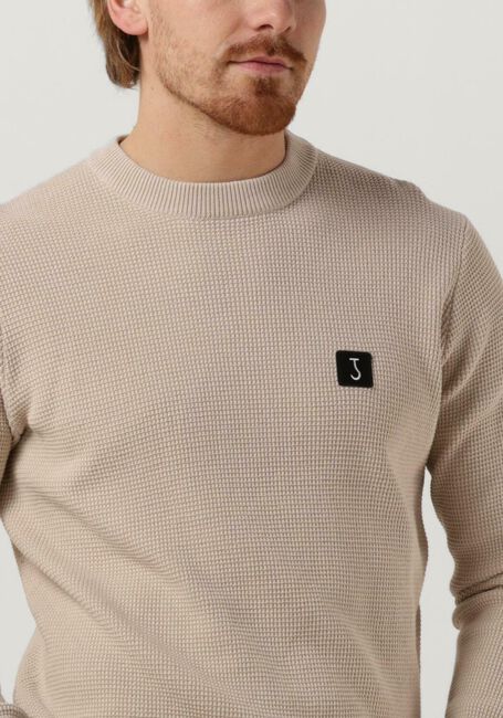 Beige BUTCHER OF BLUE Pullover SQUARE CREW - large