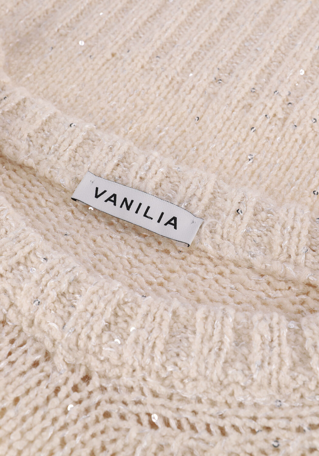 Beige VANILIA Pullover SEQUENCE KNIT - large