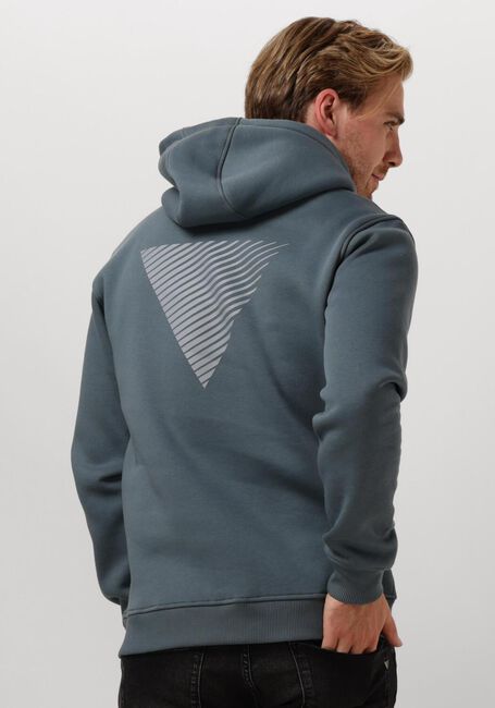 Blaue PURE PATH Pullover & Cardigans REGULAR FIT SWEATERS HOODIE301 - large
