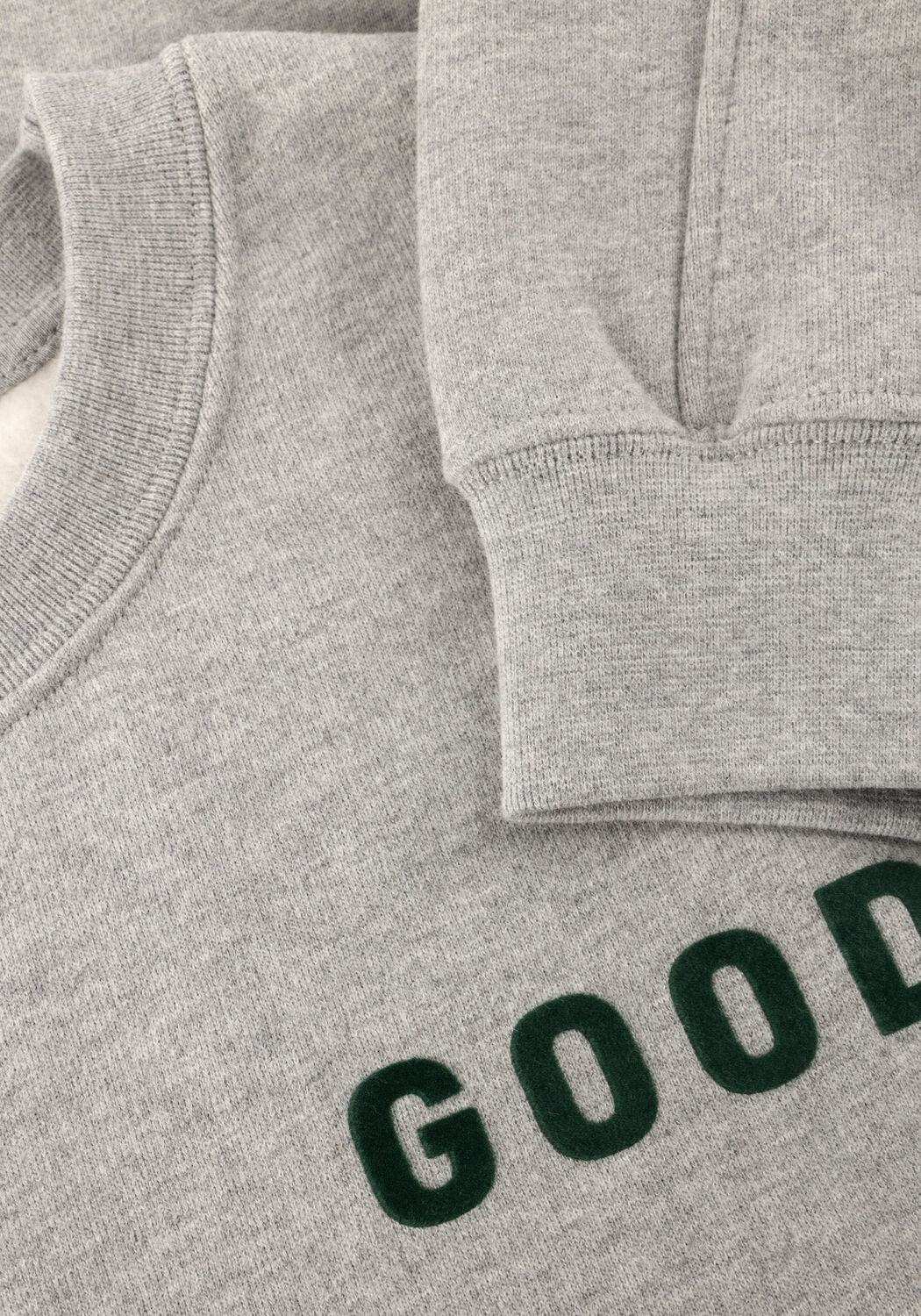 Graue THE GOODPEOPLE Sweatshirt LTEDDY - large