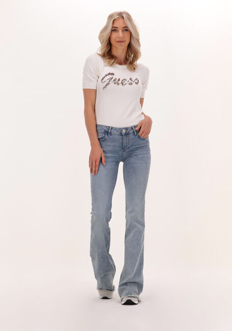 Nicht-gerade weiss GUESS Top EDITH RN SS SWTR - large