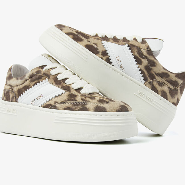 Braune VIA VAI Sneaker ISA ROMI - large