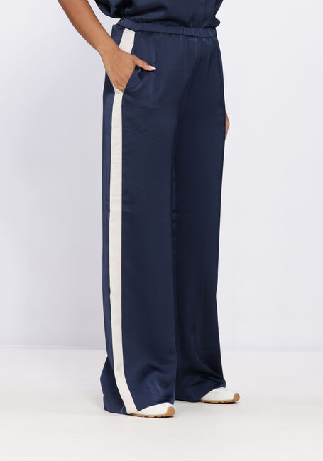 Blaue DANTE6 Hose DARE STRIPED SATIN PANTS - large