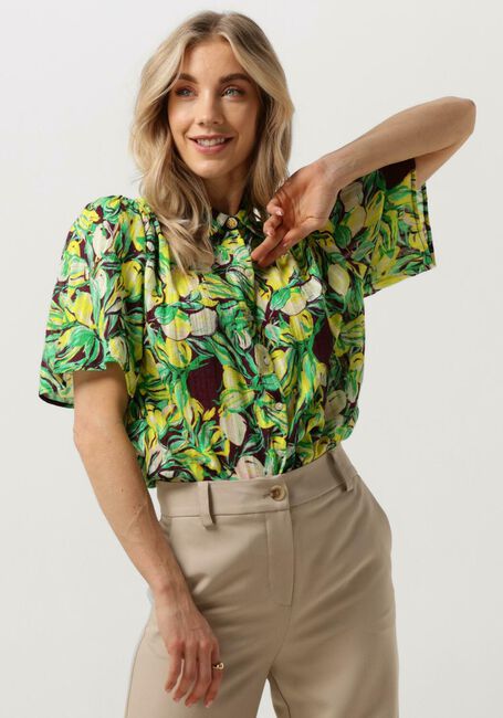Gelbe POM AMSTERDAM Blusen LEMON TREE BLOUSE - large