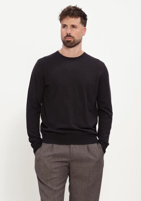 Schwarze STEFANO LAURAN Pullover CREW - large