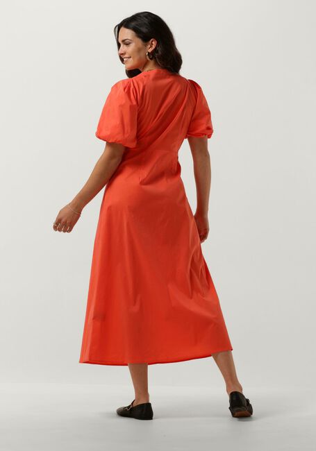 Orangene NEO NOIR Maxikleid ILLANA POPLIN DRESS - large