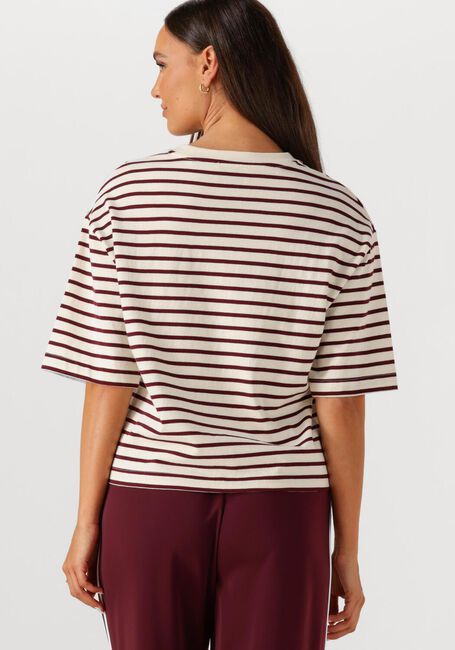 Weiße CATWALK JUNKIE T-shirt STRIPED LOOSE FIT TSHIRT - large