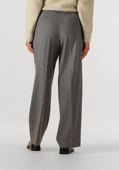 Graue SELECTED WOMEN Weite Hose SLFWIDE-RITA LANO MW PANT - large