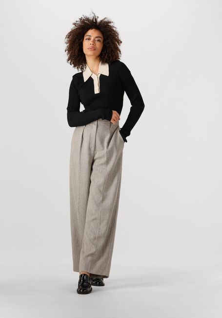 Hellgrau SECOND FEMALE Hose JUN TROUSERS - large