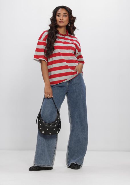 Rote ALIX THE LABEL Tops & T-shirts STRIPE T SHIRT - large