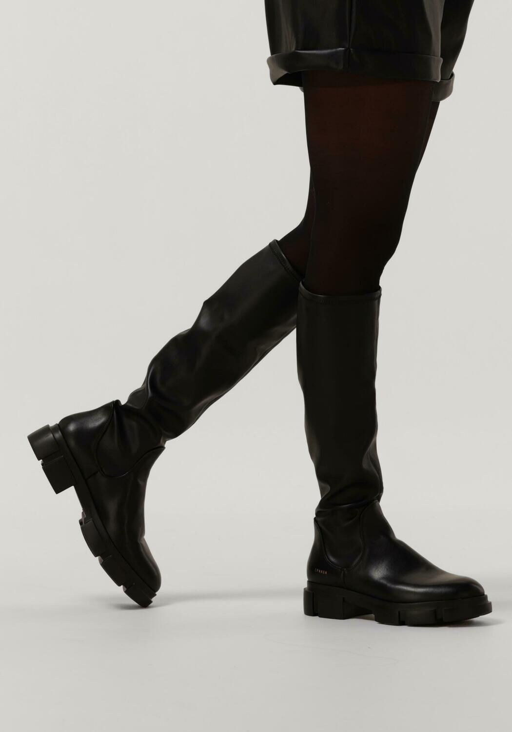 Schwarze COPENHAGEN STUDIOS Hohe Stiefel CPH556 - large